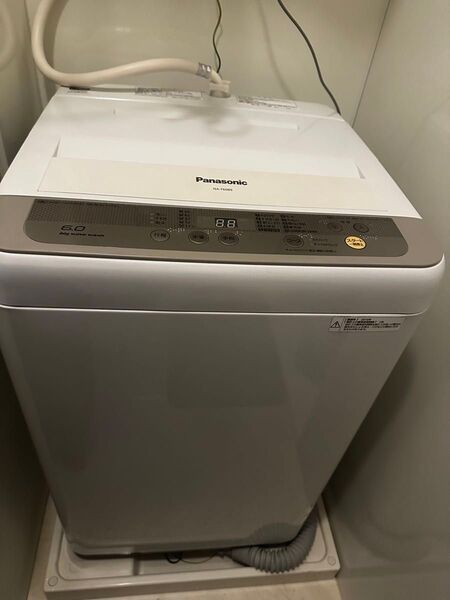 【5/9午前中までの出品】Panasonic NA-F60B9 洗濯機