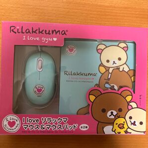 I LOVE リラックマ マウス&マウスパッド