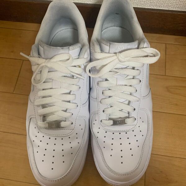 NIKE ナイキ エアフォースワン 27.0 NIKE AIR FORCE1 白