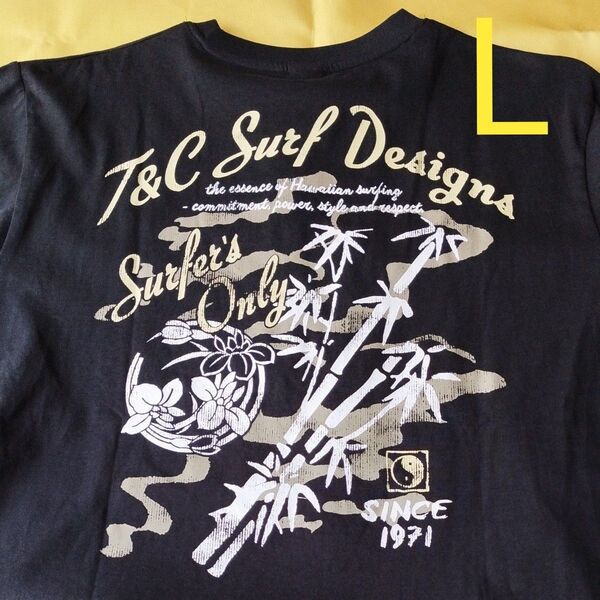 ▼1589 タウカン T&C 半袖Tシャツ Lサイズ 未使用新品 黒 タグ付 タウン&カントリー