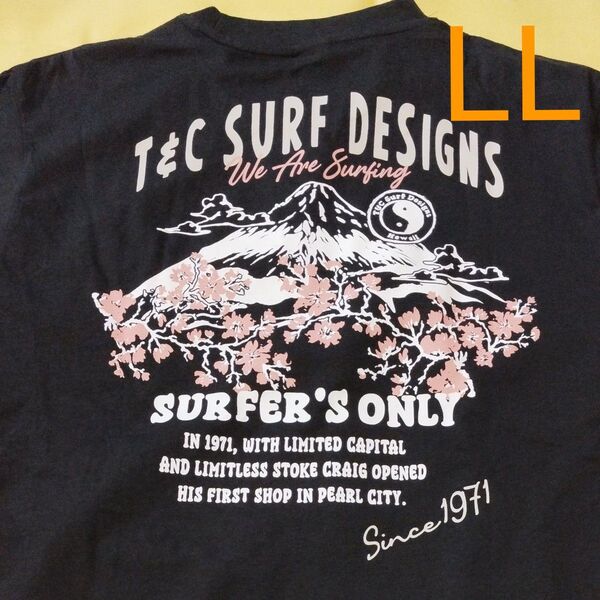 ▼1599 タウカン T&C 半袖Tシャツ LLサイズ 未使用新品 黒 タグ付 タウン&カントリー