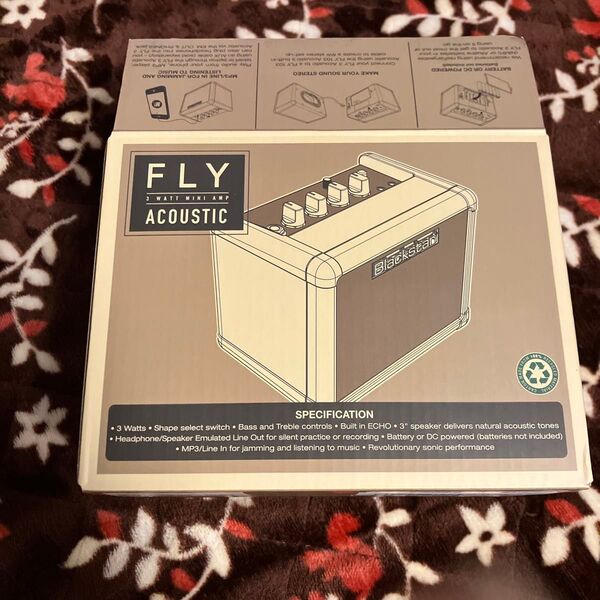 Blackstar アコースティックギター用アンプ FLY3 Acoustic ポータブル スピーカー 電池駆動