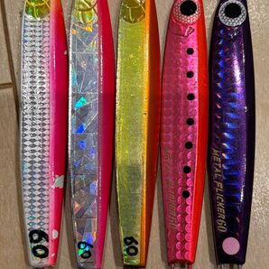 メタルフリッカー シーフラワー 60g 5個