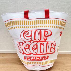 SUPER KINGSIZE 日清 カップヌードル ランドリーバッグ 未使用品