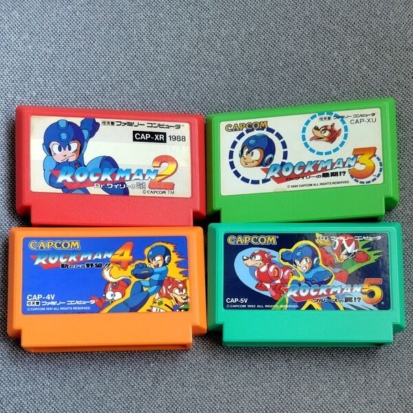 ファミコン ロックマン2〜5