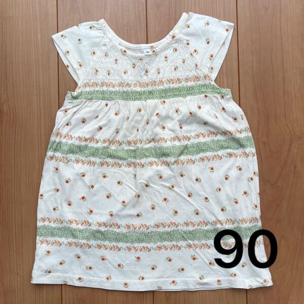 ワンピース 90cm 女の子 小花柄