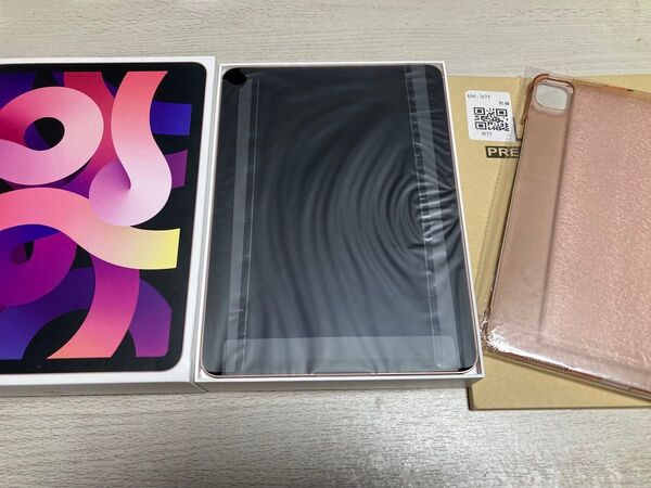 新品同様 iPad Air 第4世代 Wi-Fi+cellular 64GB ローズゴールド 2020年モデル docomo