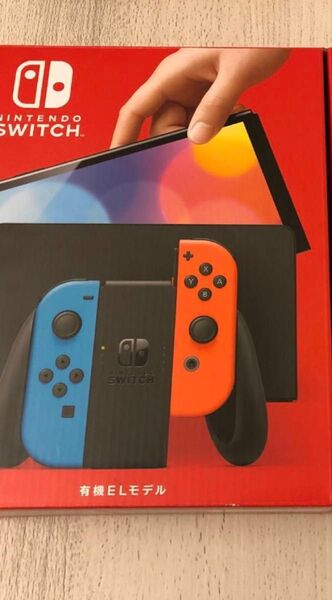 新品 Nintendo Switch 有機ELモデル 本体 ネオンレッド ネオンブルー