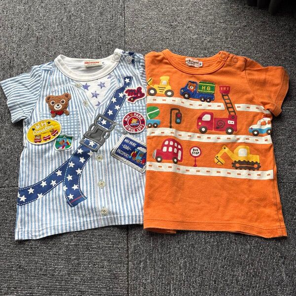 ミキハウス☆Tシャツ80