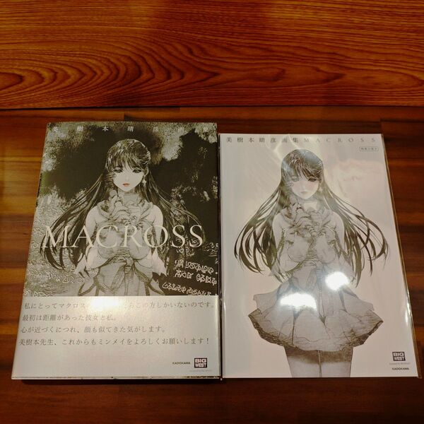 【カドスト特典付き】美樹本晴彦 画集 MACROSS マクロス イラスト集
