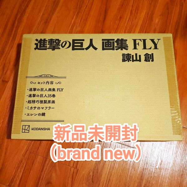 ★新品未開封★ 進撃の巨人 画集 FLY 諫山創 イラスト集 Atack On Titan illustrations