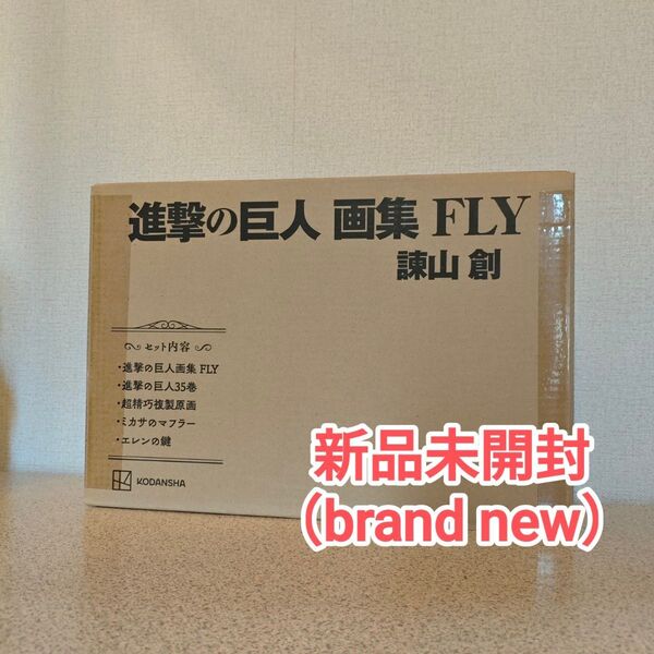 ★新品未開封★ 進撃の巨人 画集 FLY 諫山創 Atack On Titan Art Book イラスト集