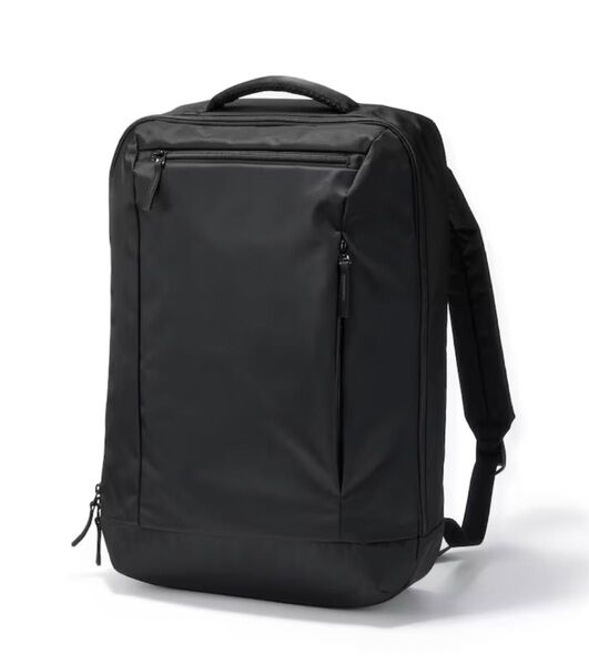 新品 無印良品 肩の負担を軽くする 撥水ナイロンビジネスリュックサック 黒 ブラック リュック