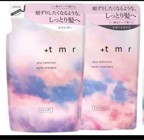 +tmr finetoday プラストゥモロー モイスト シャンプー トリートメント セット 新品