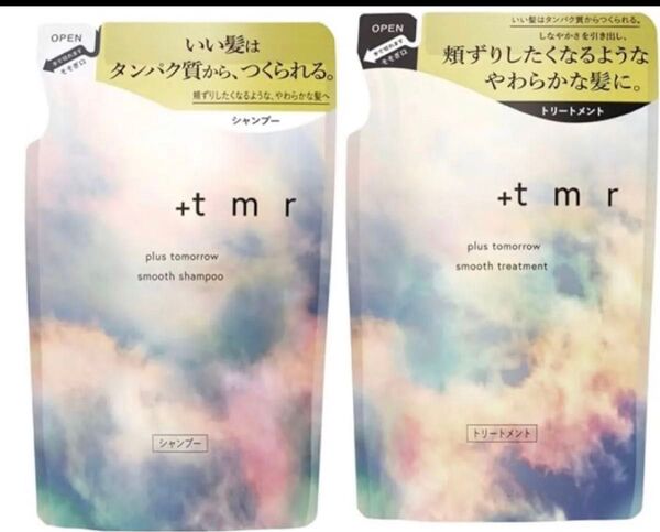 +tmr スムース finetoday プラストゥモロー スムース シャンプー トリートメント セット 新品