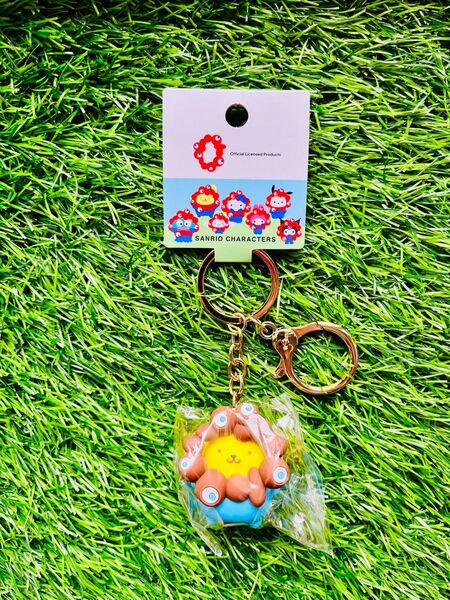 EXPO2025 サンリオキャラ ミャクミャク 立体キーホルダー ポムポムプリン