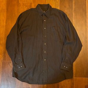 90s ジョスエーバンクリネンシャツ BLACK 長袖