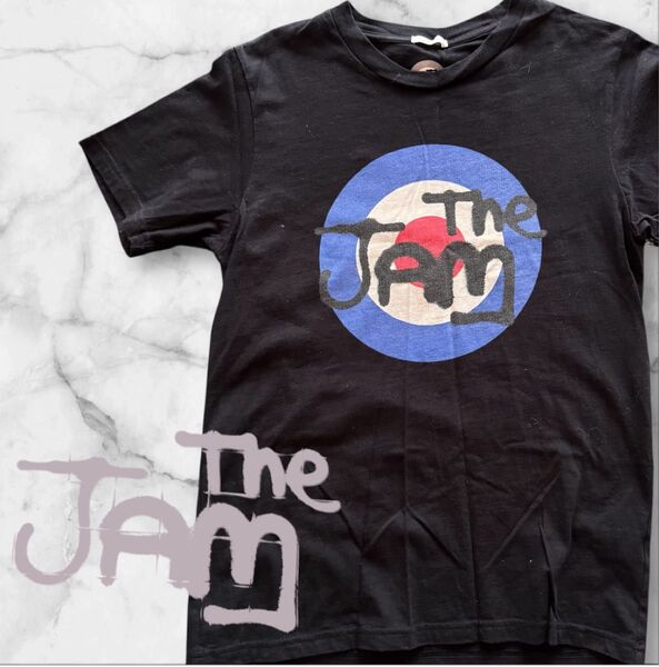 UKロックバンドTHE JAMターゲットマークモッズModsロゴデザインTシャツ
