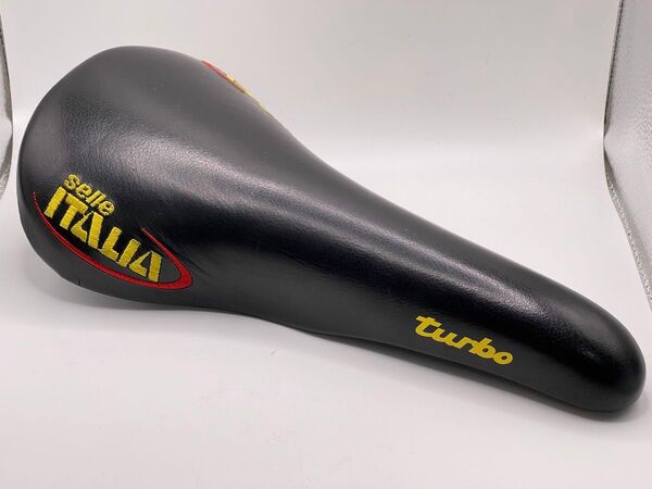【激レア】 セライタリア selle ITALIA Turbo サドル 刺繍ロゴ1999年製