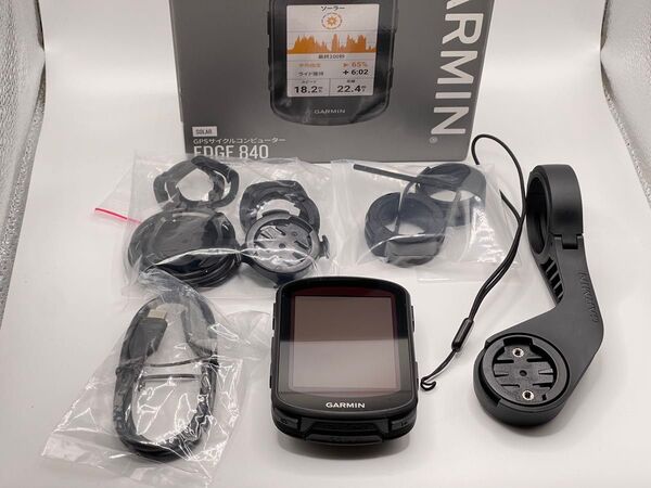Garmin ガーミン Edge 840 solar (ソーラー充電対応) サイクルコンピュータ