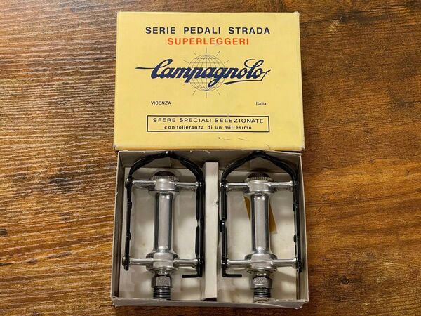 カンパニョーロ CAMPAGNOLO レコード RECORD SUPERLEGGERI ペダル 元箱付き