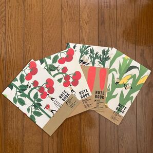 カゴメ 野菜生活Farm NOTE BOOK 4冊セット