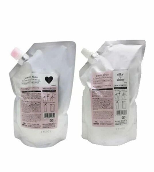 ミルボン ジェミールフラン シャンプー ハート&シルキーシャイニートリートメントセット(1000ml+1000g)×1個