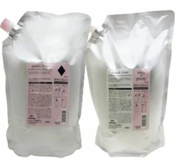 ミルボン ジェミールフラン シャンプー ダイヤ&ジューシーグロッシートリートメントセット(2500ml+2500g)×1個