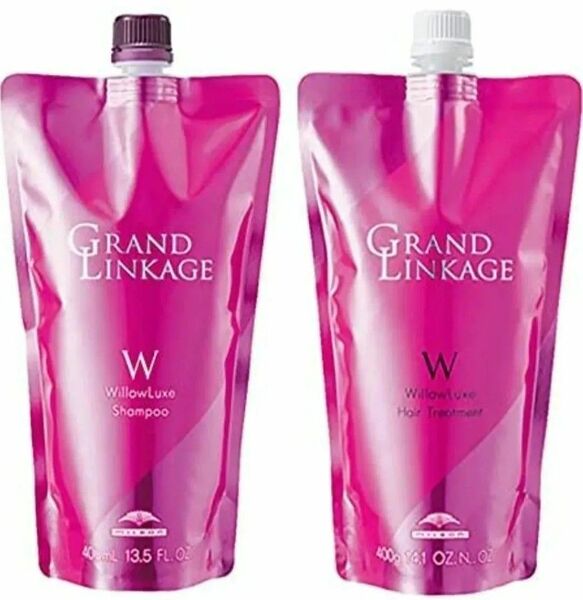ミルボン グランドリンケージ ウィローリュクス シャンプー&トリートメント セット(400ml+400g)×1個