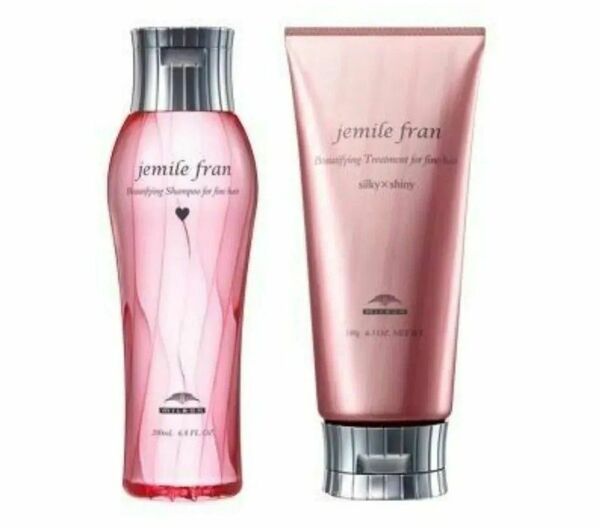 ミルボン ジェミールフラン シャンプー ハート&シルキーシャイニートリートメントセット(200ml+180g)×1個