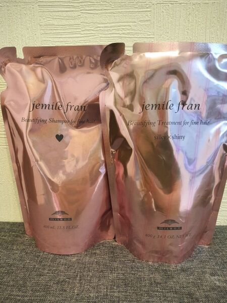 ミルボン ジェミールフラン シャンプー ハート&シルキーシャイニートリートメントセット(400ml+400g)×1個