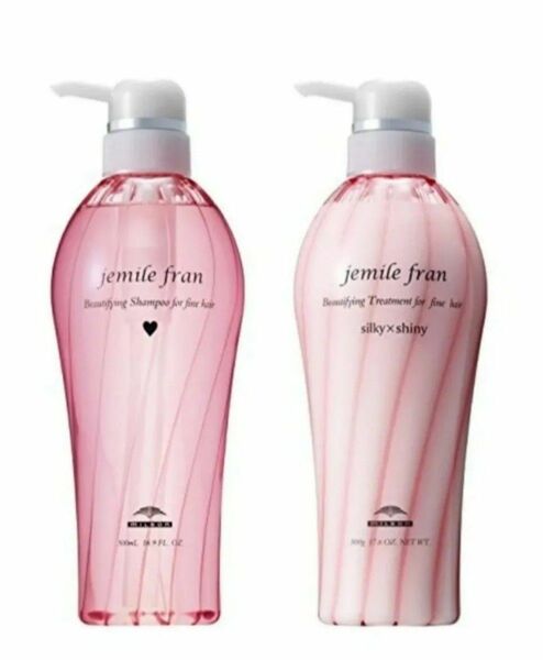 ミルボン ジェミールフラン シャンプー ハート&シルキーシャイニートリートメントセット(500ml+500g)×1個