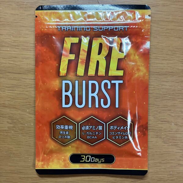 FIRE BURST 30粒 L-カルニチンフマル酸塩含有加工食品
