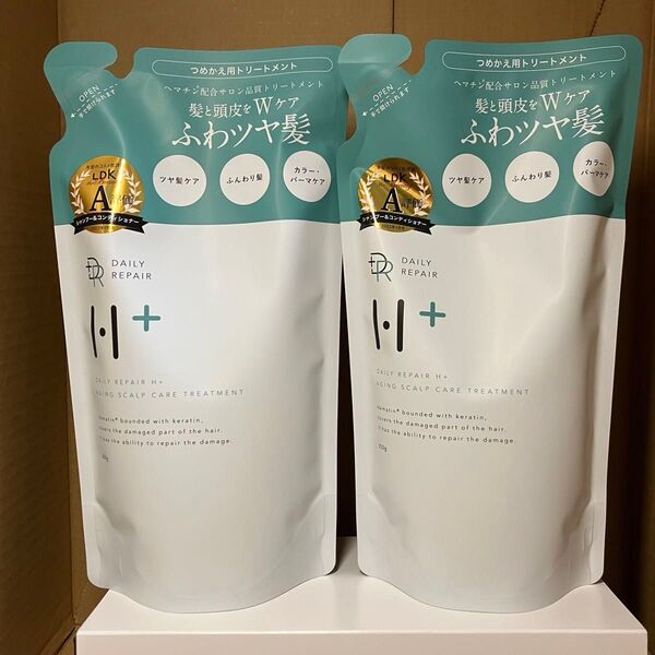 DRH+ エイジング スカルプケア トリートメント 詰め替え 350ml 2個 シトラスフローラルの香り つめかえ