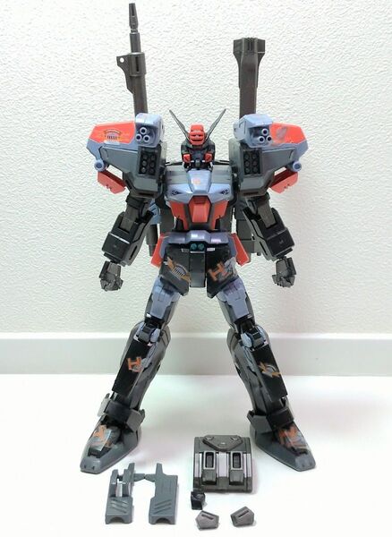 ★送料無料 完成品 1/100 ヘイルバスターガンダム SEED ガンプラ レア パーツ ミキシング 部品取り 武器 ジャンク