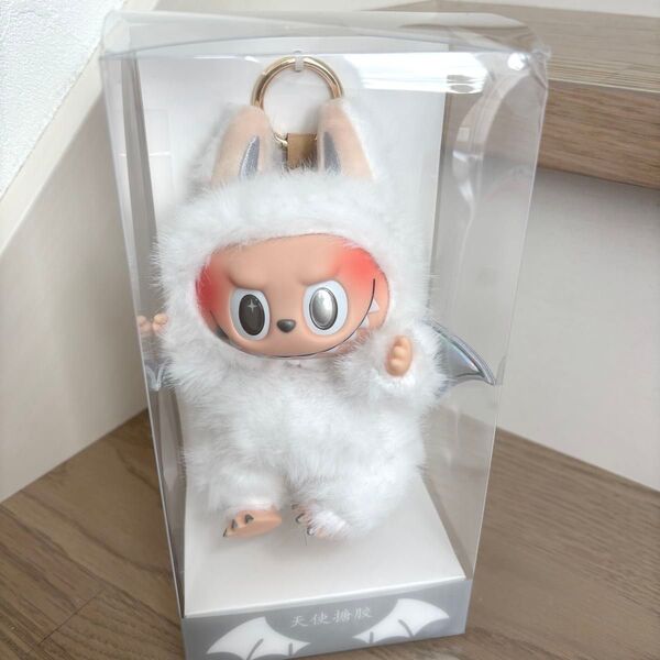 【新品】LABUBU エンジェルシリーズ ラブブ天使 ぬいぐるみ キーホルダー