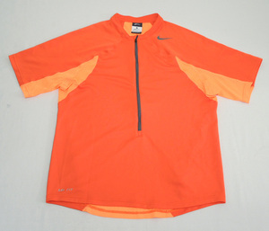 Nike（ナイキ）／ハーフジップ 半袖シャツ ベイパー DRI-FIT ハーフジップトップ/477522 ／管CPMQ