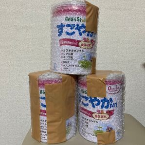 ビーンスターク 粉ミルク すこやか M1 800g 新品3缶
