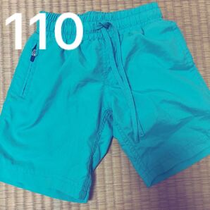 水着 ハーフパンツ グリーン エメラルドグリーン 夏