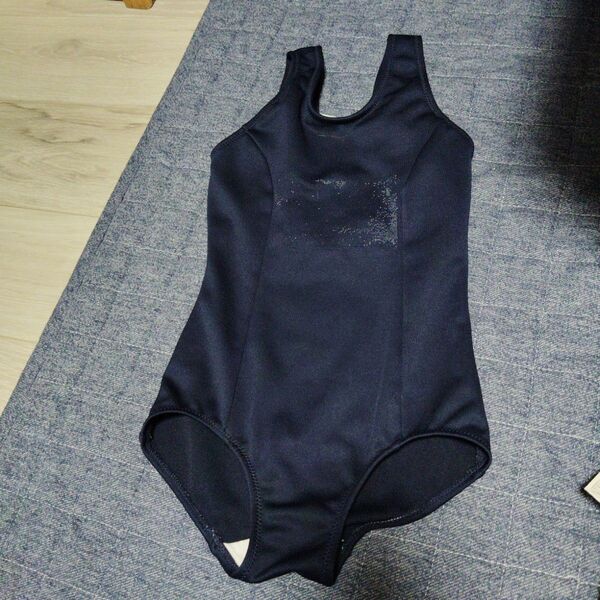 水着 140 140cm 女の子 紺色 無地
