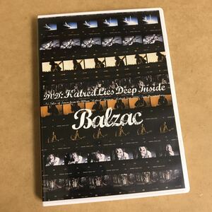 DVD■BALZAC/HATRED LIES DEEP INSIDE ビデオアルバム+ドキュメンタリー■バルザック Horror Punk ホラーパンク ゴス 検)MISFITS MUCC goth