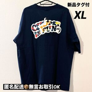 【新品タグ付】CHUMSチャムスOversized IS FUN TシャツXL 半袖 バックプリント