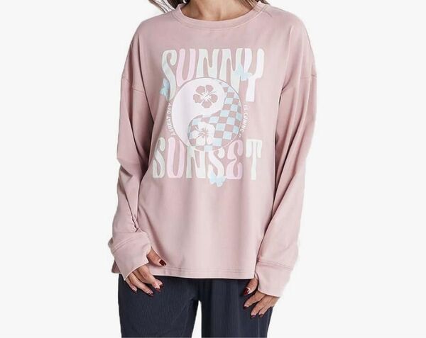 新品未使用 ROXY ロキシー レディース ラッシュガード 長袖 UVカット ラッシュTシャツ 水陸両用