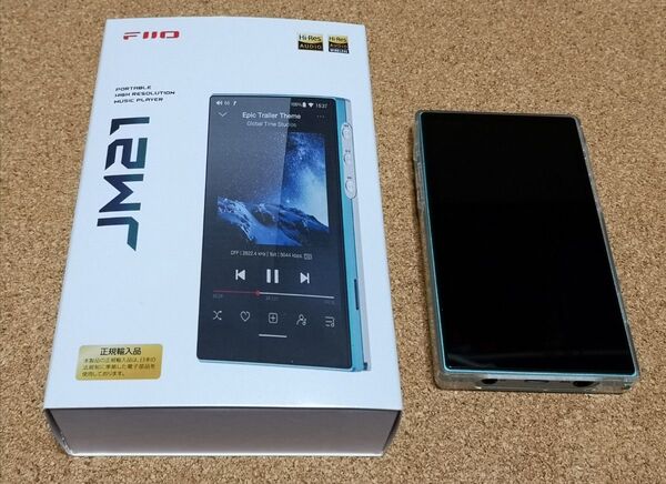 デジタルオーディオプレイヤー JM21 Blue FIO-JM21-L