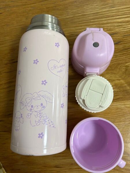 サンリオ 子ども用水筒 ぼんぼんりぼん 2way ステンレスボトル 魔法瓶