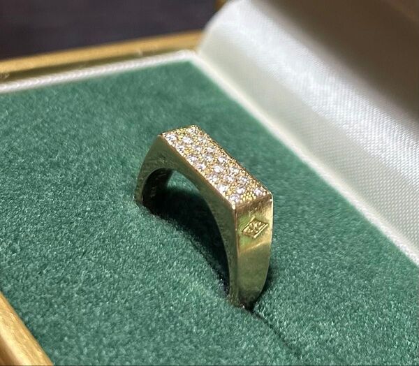 希少!定価25万!SYMPATHY OF SOUL シンパシーオブソウル K18 ダイヤモンド リング 指輪 SJX