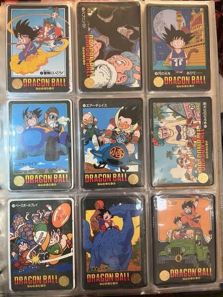 ドラゴンボール カードダス ビジュアルアドベンチャー 1991年当時物 ノーマル コンプリート