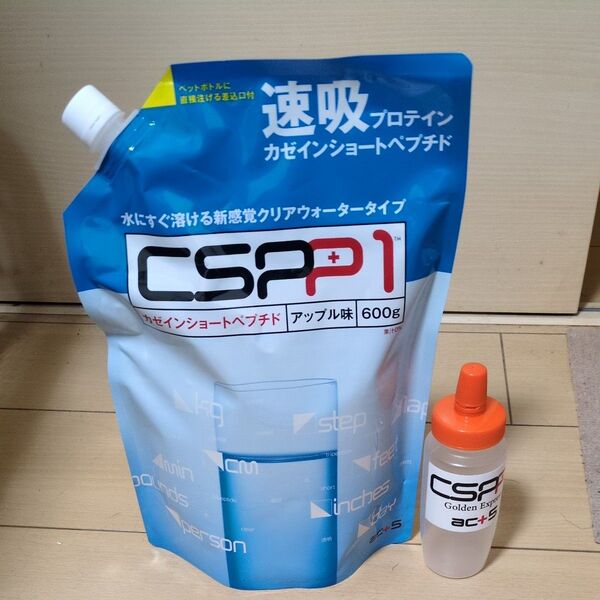 速吸プロテインCSP1 カゼインショートペプチド アップル味 600g