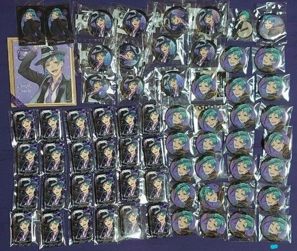 フロイド 缶バッジ ミニアクスタ セット まとめ売り ツイステ グッズ ツイステッドワンダーランド スクエア ラメキラ カプセル