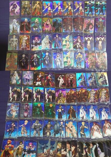 大量 Fate/Grand Order ウエハース まとめ セット カード fate fgo アキレウス ジャンヌダルクオルタ 他